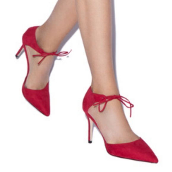 Shoe Dazzle Shoes - Red shoedazzle heels